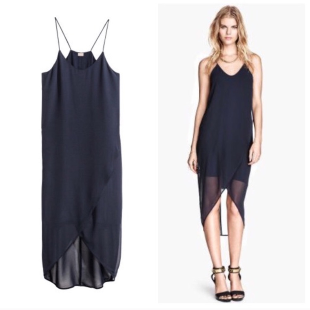 H&M Wrap Chiffon Dress
